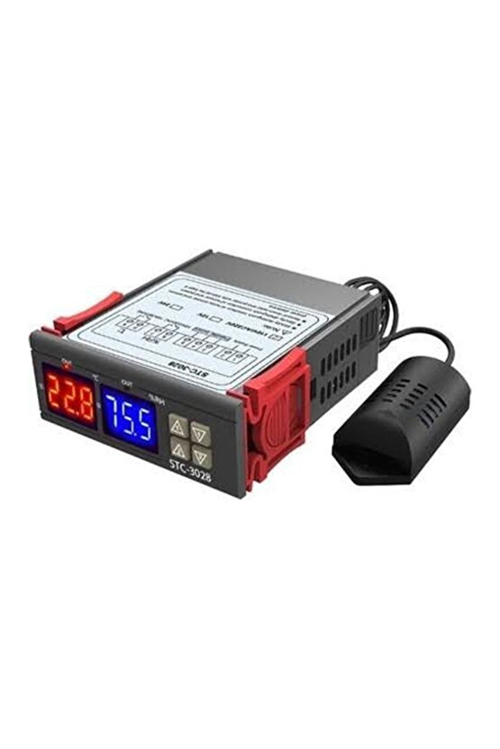 trndx dijital sıcaklık nem ölçer 110-220V 10A termostat modatrendyx 985310