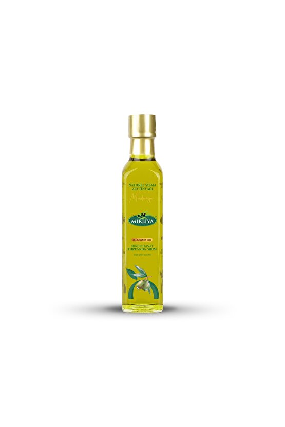 Erken Hasat Turfanda Sıkım Naturel Sızma Zeytinyağı 250 Ml.