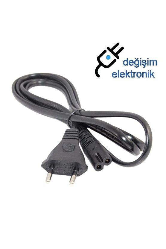 Samsung Smart Led Tv Elektrik Kablosu 220 Volt Elektrik Power Kablosu Çift Oluklu