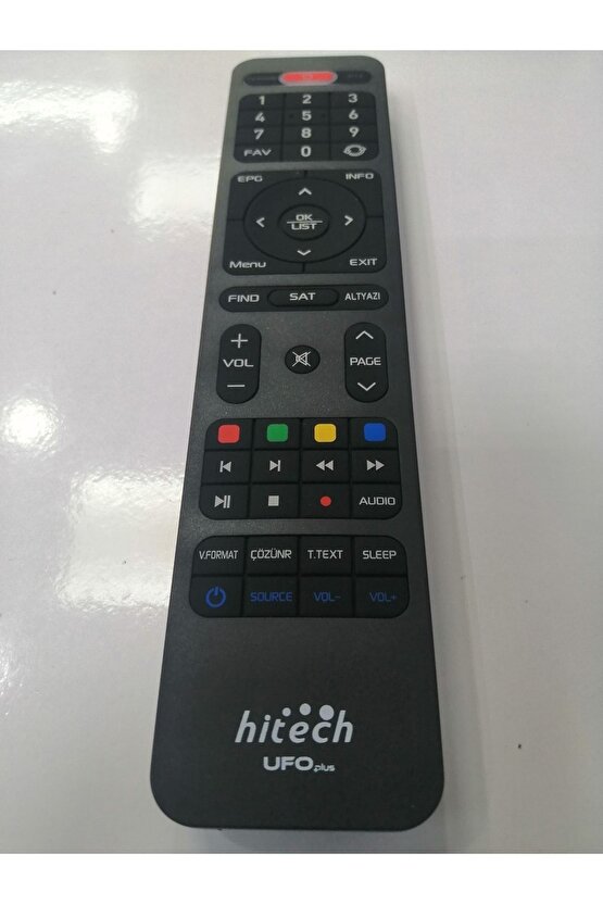 Hitech Ufo+plus Hd Uydu Orjinal Kumandası