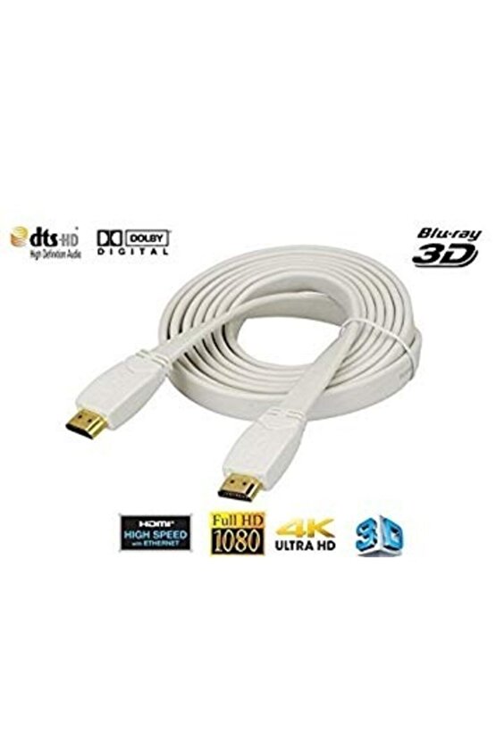 1.5 Metre Flat Hdmi Kablo 4k Full Hd