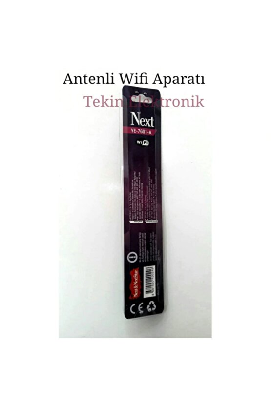 Mt-7601 Hd Uydu Usb Wifi Adaptörü Anteni