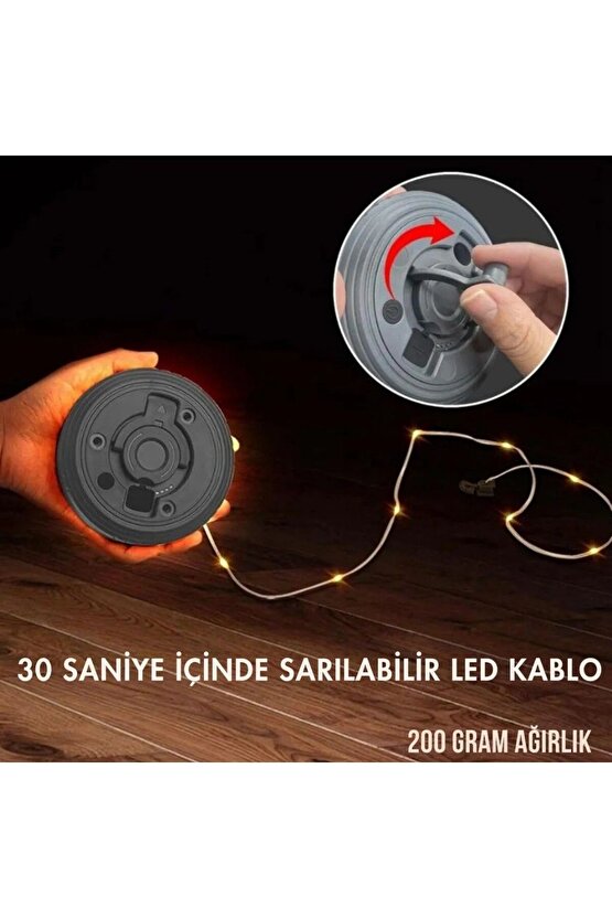 PD-830 10 metre led kablo 8 modlu lüx IŞILDAK