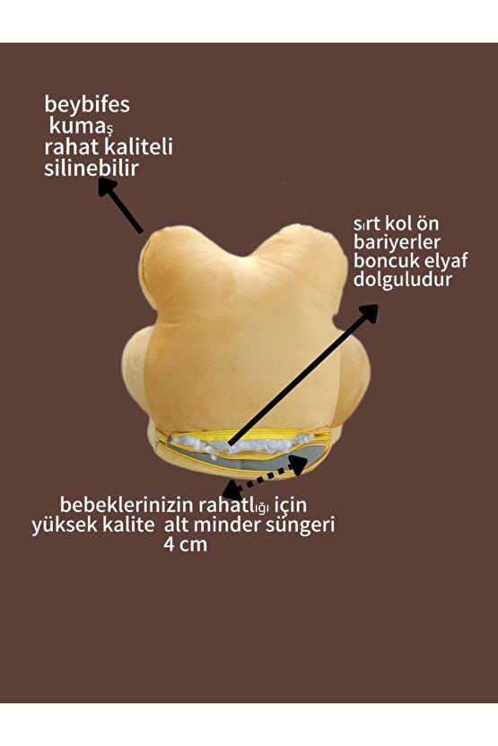 Melek kanatlı kalp sırtlı bebek yatmaz