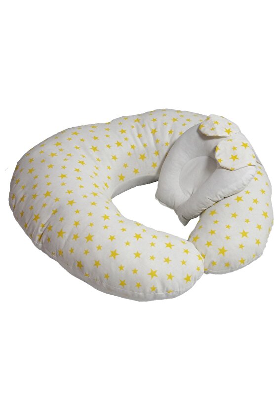 Babynest Puset Örtüsü Ortopedik Puset Minderi Ve Araba Minderi Emzirme Örtüsü 10 Lu Set