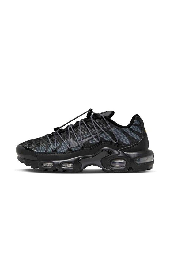 Air Max Plus Surfaces With Toggle Laces and in BlackMetallic Silver FZ2770-001