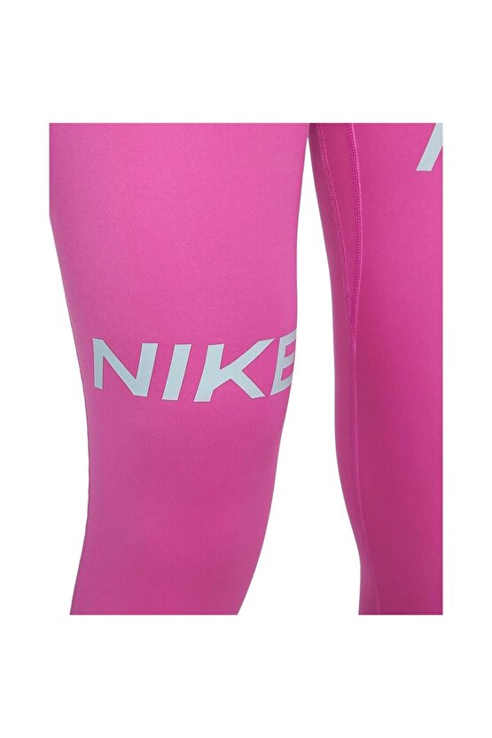 Pro Dri-FIT Graphic Mid-Rise Kadın Tayt - aktif fuşyaokyanus bliss DX0080-623 PEMBE