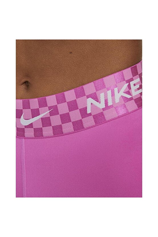 Pro Dri-FIT Graphic Mid-Rise Kadın Tayt - aktif fuşyaokyanus bliss DX0080-623 PEMBE