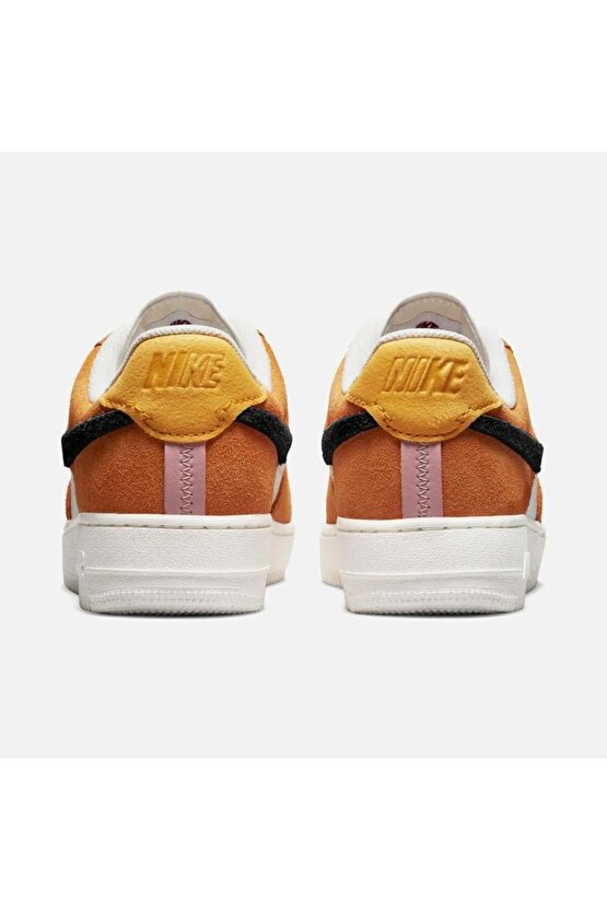 Air Force 1 LXX Sneaker Kadın Spor Ayakkabı White & Orange LİMİTED EDİTİON DQ0858-100 DQ0858-1