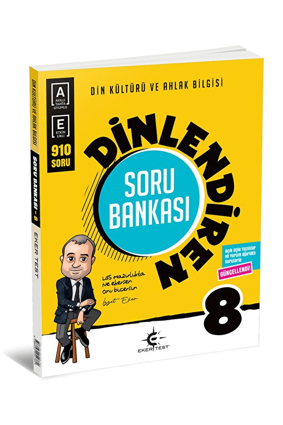 Eker Test 8 Sınıf Din Kültürü Dinlendiren Soru Bankası LGS