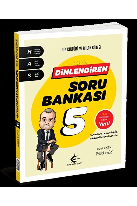 ARI YAYINCILIK 5. Sınıf Eker Test Dinlendiren Soru Bankası