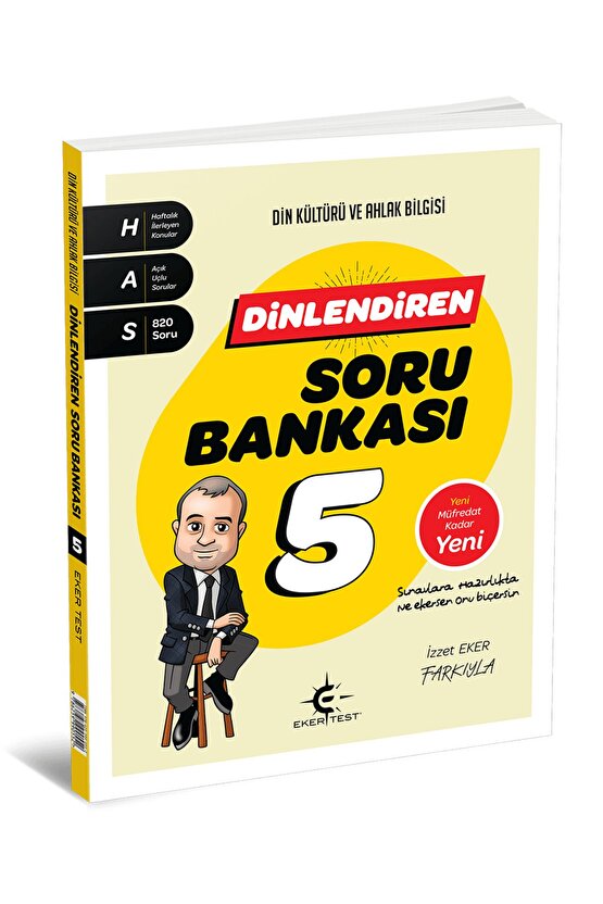 Eker Test 5 Sınıf Din Kültürü Dinlendiren Soru Bankası