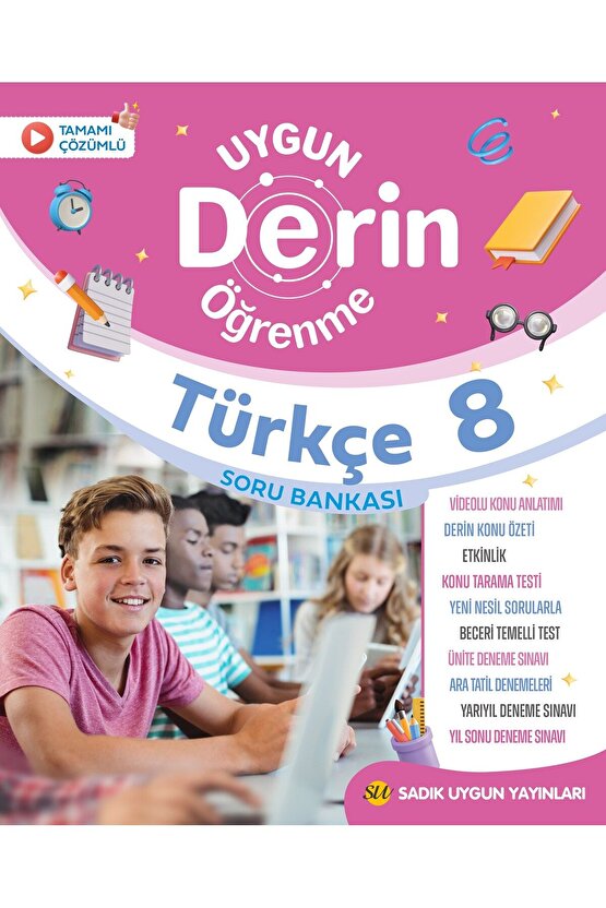 8. Sınıf Derin Öğrenme Seti (Matematik- Fen Bilimleri-Türkçe-Inkılap)