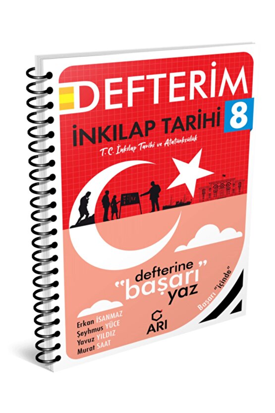 8. Sınıf T.C. İnkılap Tarihi ve Atatürkçülük Defterim