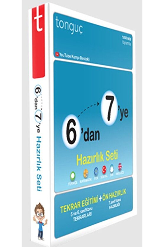 6dan 7ye Hazırlık Seti  Kolektif  Tonguç Akademi  8684278661136