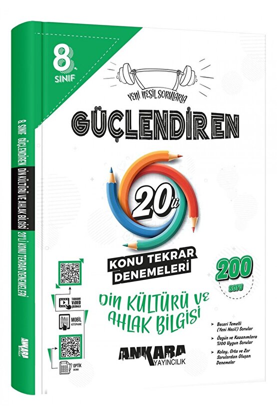 8. Sınıf Güçlendiren Din Kültürü Ve Ahlak Bilgisi 20li Konu Tekrar Denemesi