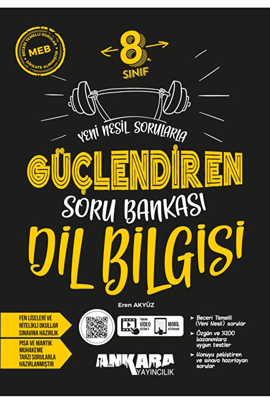 8. Sınıf Güçlendiren Dil Bilgisi Soru Bankası