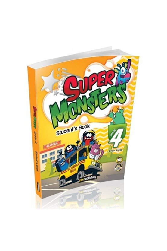 Super Monsters Grade 4 Activity Book Yds Publishing Yayınları