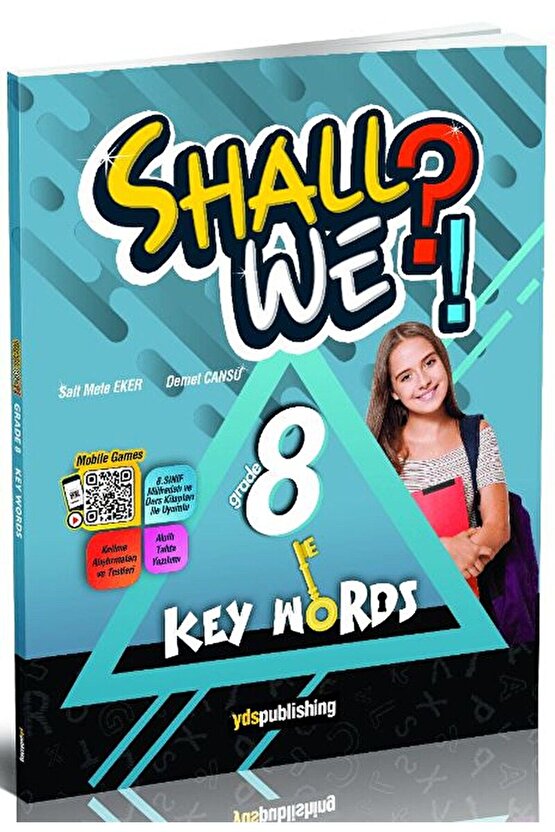 Shall We?! Grade 8 Key Words Vocabulary Book  Sait Mete Eker  YDS Publishing  9786257866422