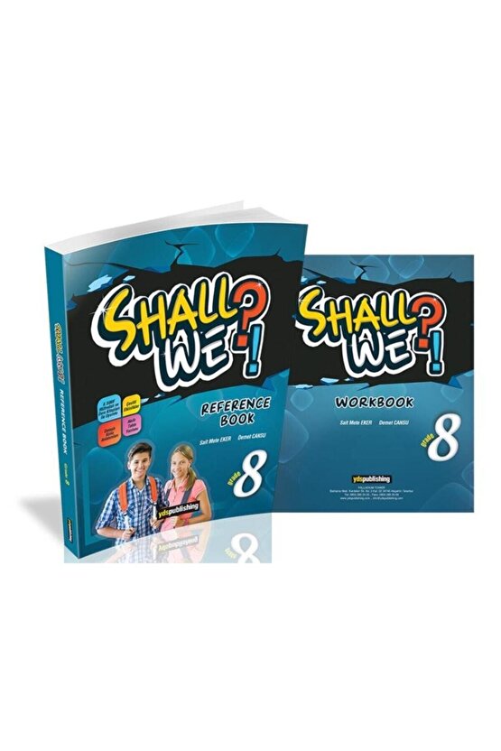 Shall We?! 8 Reference Book-workbook 2 Si Tek Kitapta