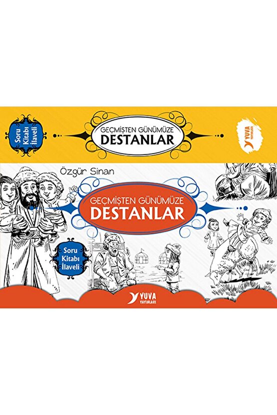 Geçmişten Günümüze Destanlar Hikaye Seti 10 Kitap