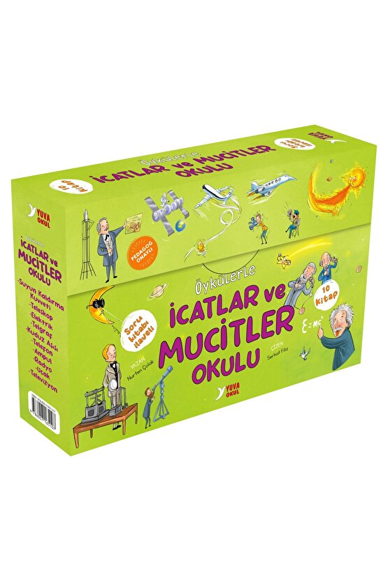 Öykülerle İcatlar Ve Mucitler Okulu 3. Ve 4.sınıflar İçin 10 Kitap