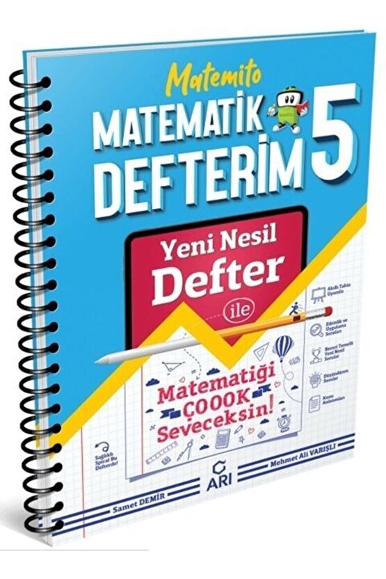 Arı Yayınları 5.sınıf Matemito Matematik Defterim