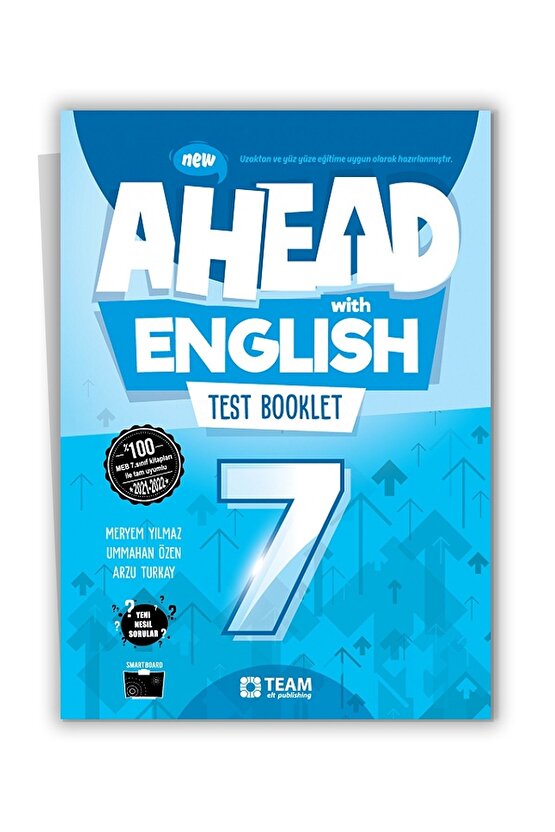 Ahead With English 7 (4lü Set) 2022 Practice Book, Test Book, Test Booklet, Vocabulary Book