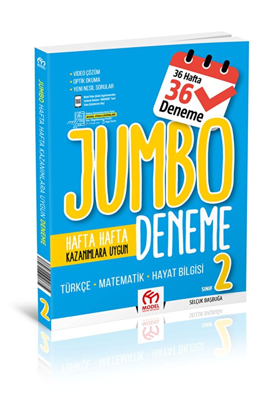 2.Sınıf Jumbo Tüm Dersler Deneme