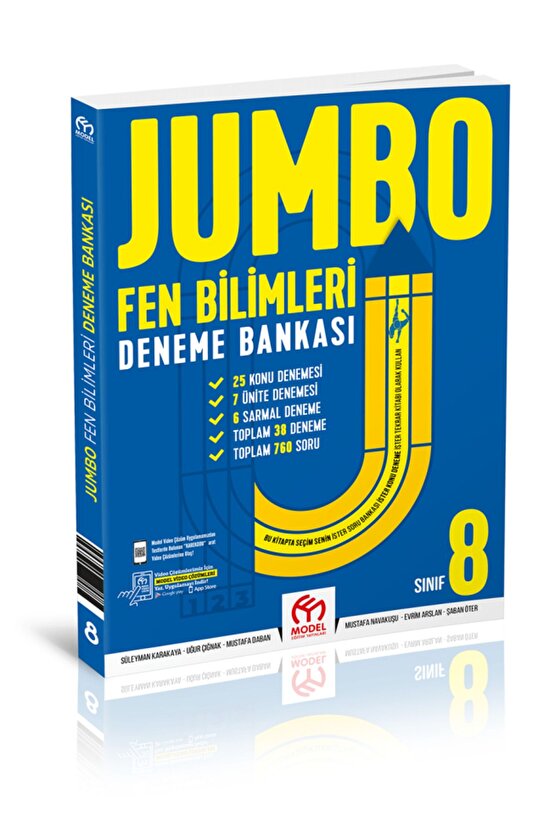 8.Sınıf Jumbo Fen Bilimleri Deneme Bankası