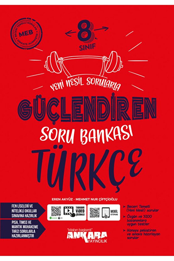 8. Sınıf Türkçe Güçlendiren Soru Bankası Ankara Yayıncılık