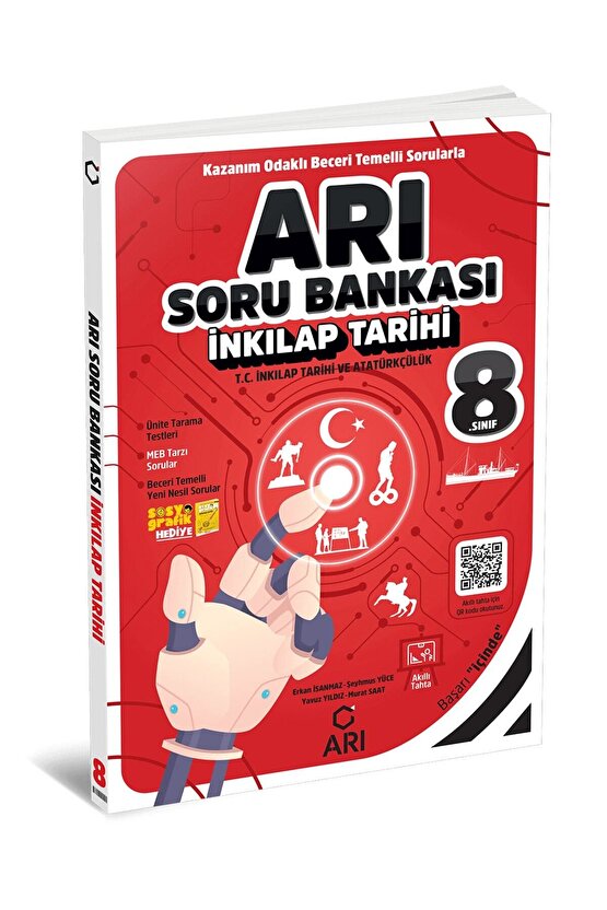 Arı Yayınları 8. Sınıf Inkılap Tarihi Soru Bankası