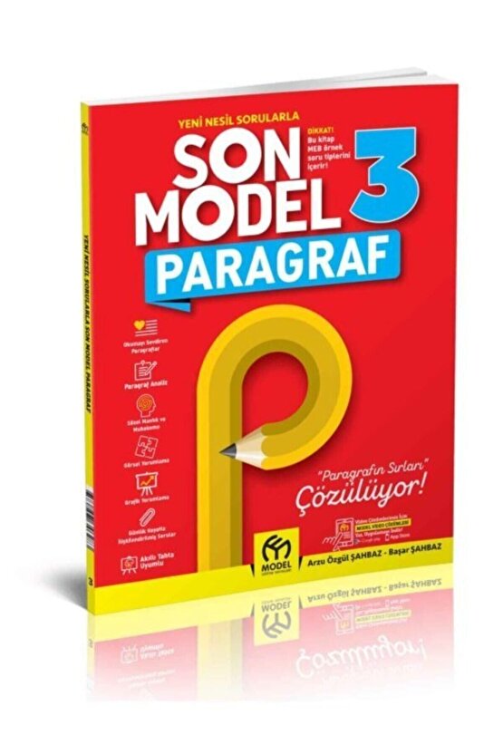 Model Yayınları 3. Sınıf Son Model Paragraf