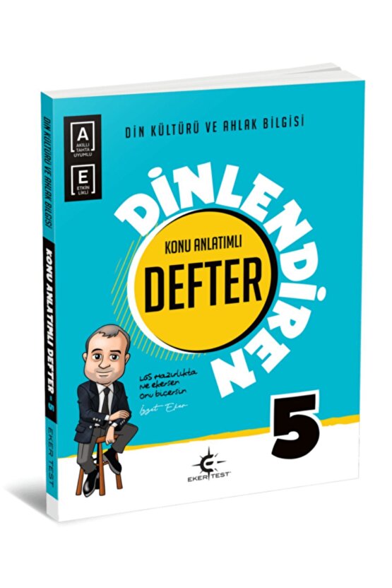 5. Sınıf Din Kültürü Ve Ahlak Bilgisi Konu Anlatımlı Dinlendiren Defter