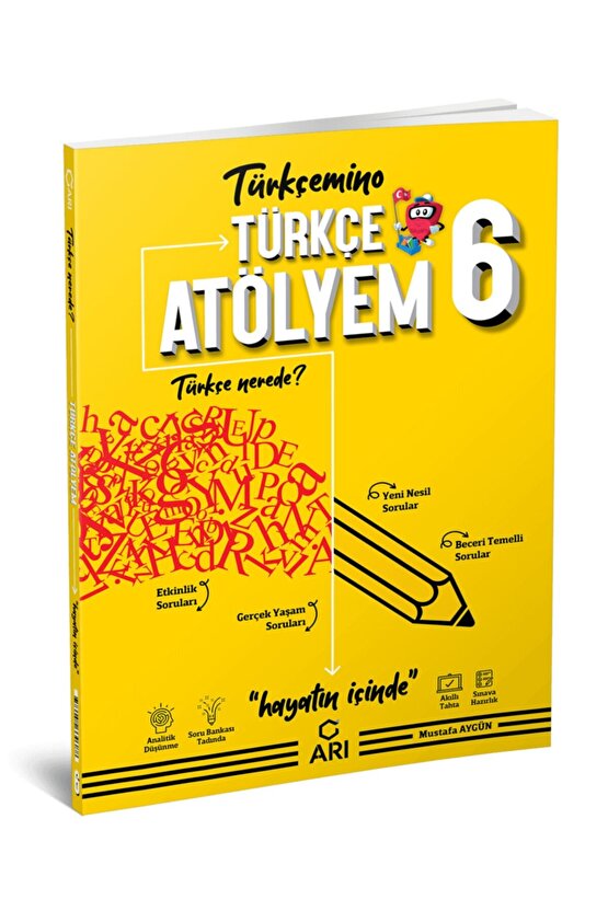 Arı Yayınları Türkçemino Türkçe Atölyem 6. Sınıf