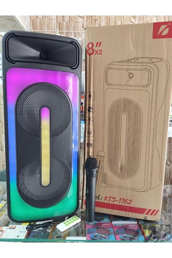 LED IŞIKLI BLUETOOTH HOPARLÖR MİKROFONLU ŞARJLI TAŞINABİLİR SPEAKER