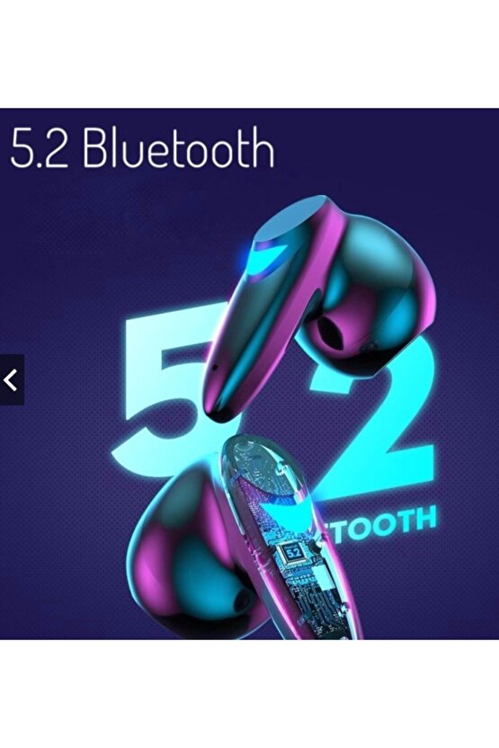 Profesyonel Tws Oyuncu Kulaklığı Bluetooth 5.2 Kablosuz Işıklı Oyun Kulaklık