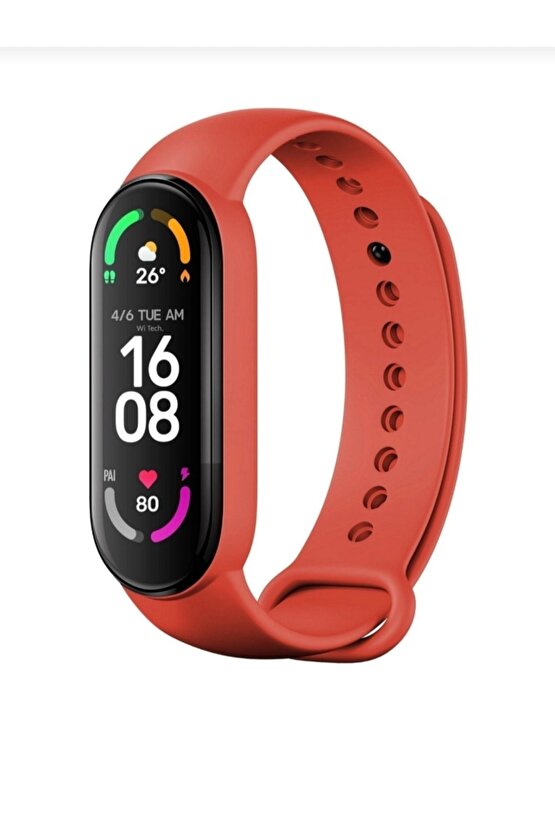 Yeni M6 Akıllı Bileklik Saat Smart Band Bracelet 6 Mesaj Arama Bildirimi Ios Android Uyumlu Fitpro