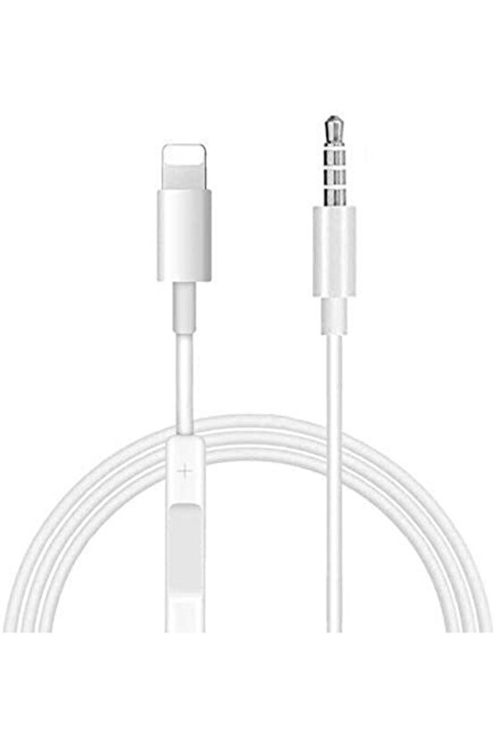 Ios Ligtning Aux 3.5mm Jack Audio Dönüştürücü Çevirici Aparat