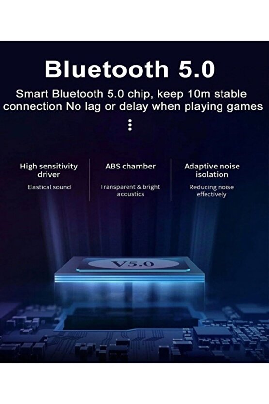 Be62 Tws Kızaklı True Wireless Bluetooth Kulaklık