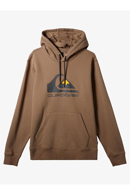 BIG LOGO HOOD Kahverengi Erkek Sweatshirt