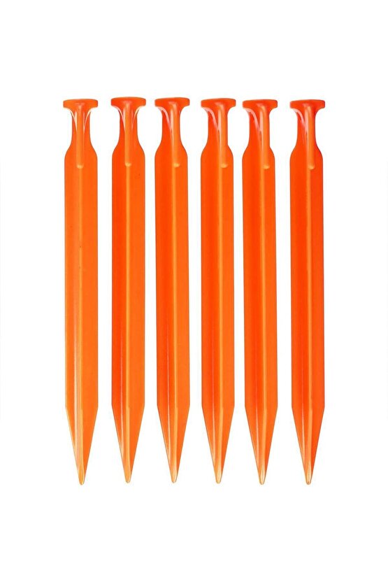 E-5551 - Arancio Abs Çadır Kazığı - 23cm 6 Adet