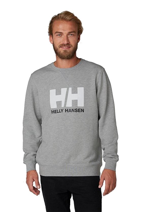 Hha.34000 - Logo Crew Sweat Erkek Sweat Shirt