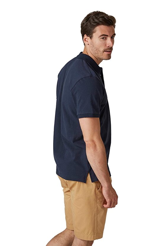 TRANSAT POLO T-SHIRT LACİVERT Erkek Polo Tshirt