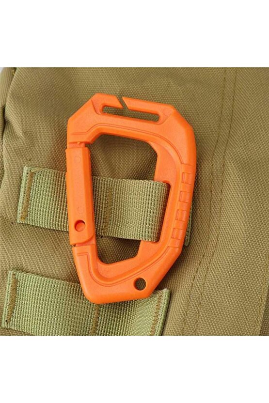 Tactical Molle Plastik Karabina 9cm Siyah