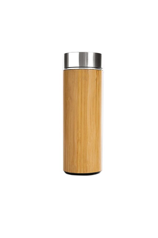 L1408 - Bamboo Çelik Termos 350ml