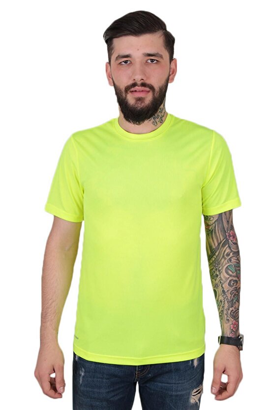 Isl10001013 - Runner Neon Erkek Tişört