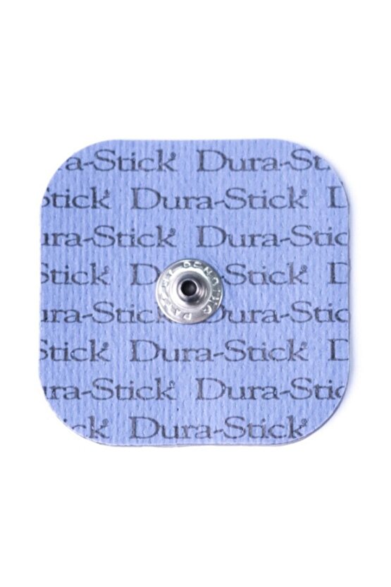 Kas Geliştirici Dura-stick Plus 5x5 Cm Çıt Çıtlı Tens Elektrodu 8 Adet (2 PAKET) Mavi