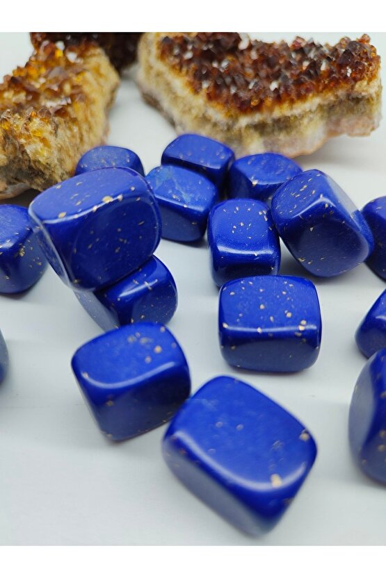 Lapis Lazuli Doğal Taş Tımbıl (sertifikalı ) (1 Adet)