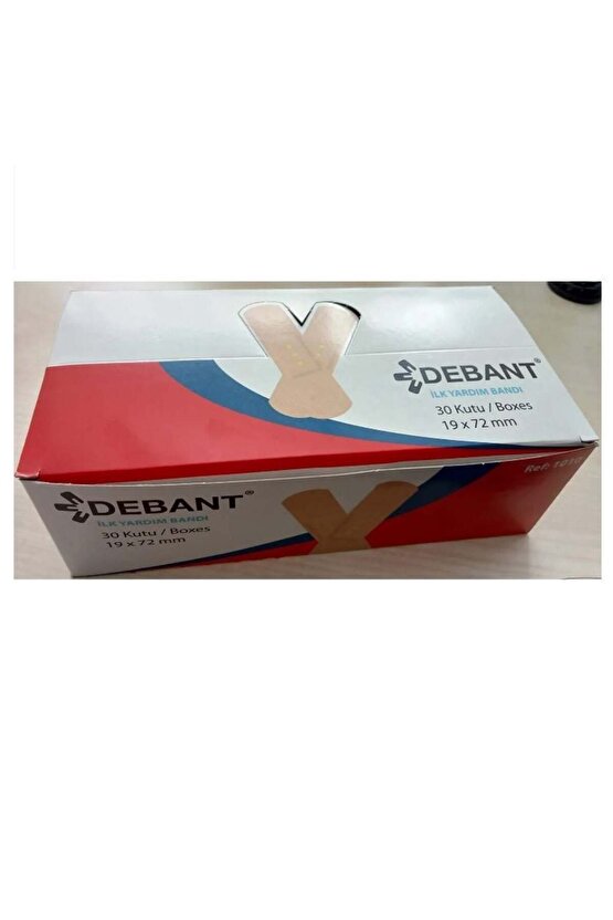 Debant Bez Yarabandı 19X72MM - 1 Kutu 10*30 Adet